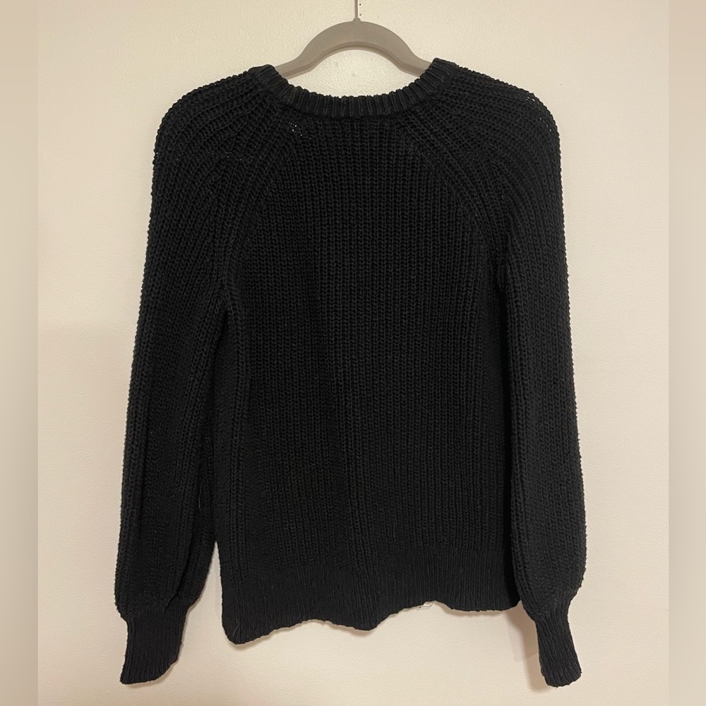 Madewell Black Sweater Size S - Picture 3 of 4